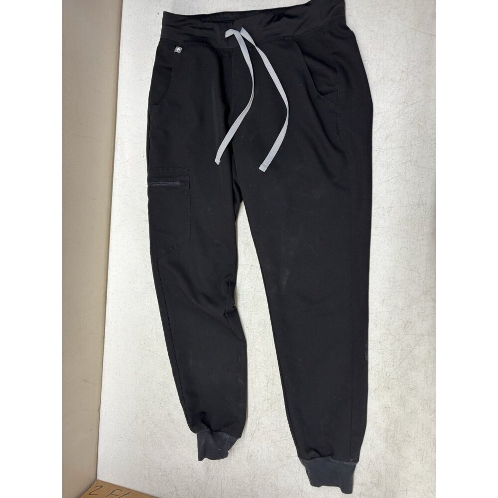 Figs Technical Collection Womens Threads For Threads Scrub Pants Black Size Smal